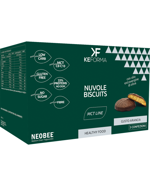 Keforma MCT Nuvole Biscuits 90 grammi